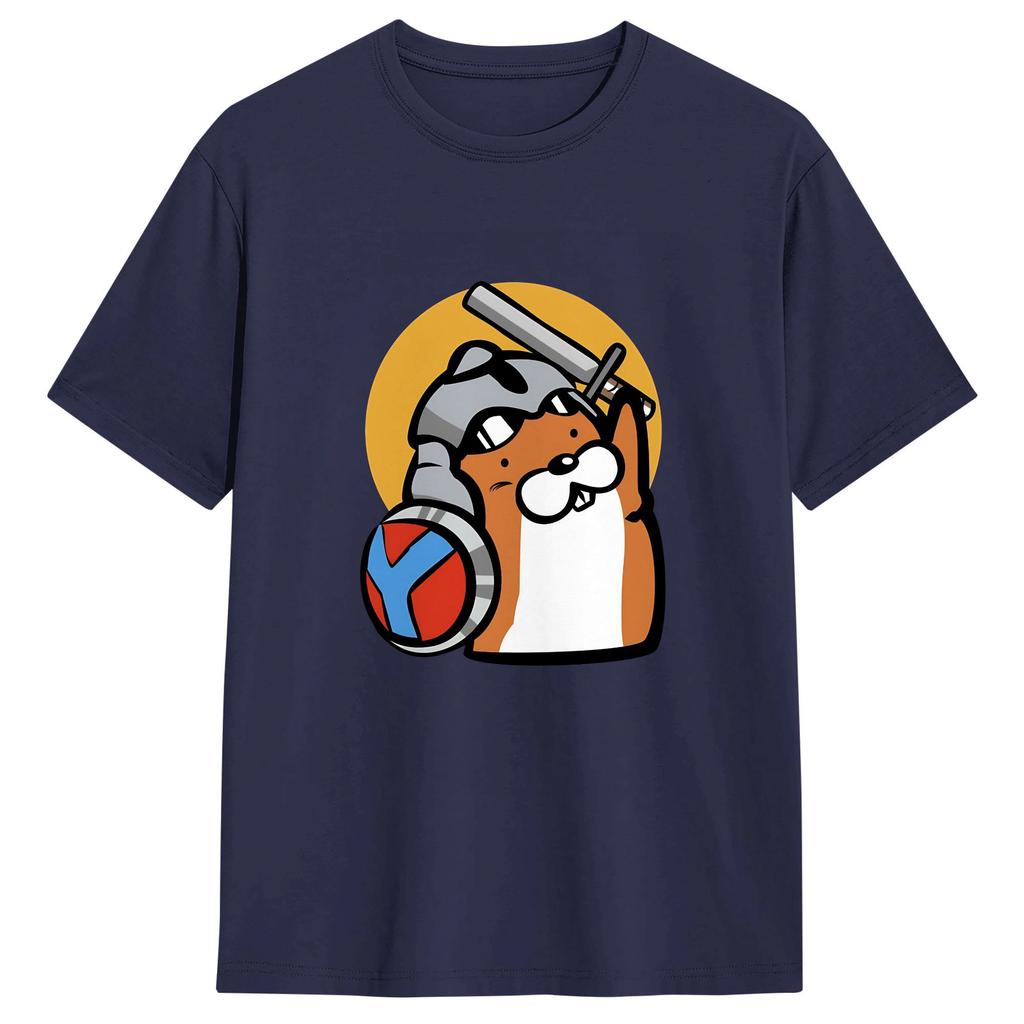 Cute Hamster Meme Tshirt Summer Hip Hop T Shirts Unisex 100 Cotton O Neck 4xl 5xl 6xl Top Tees Short Sleeve Vintage Tshirt
