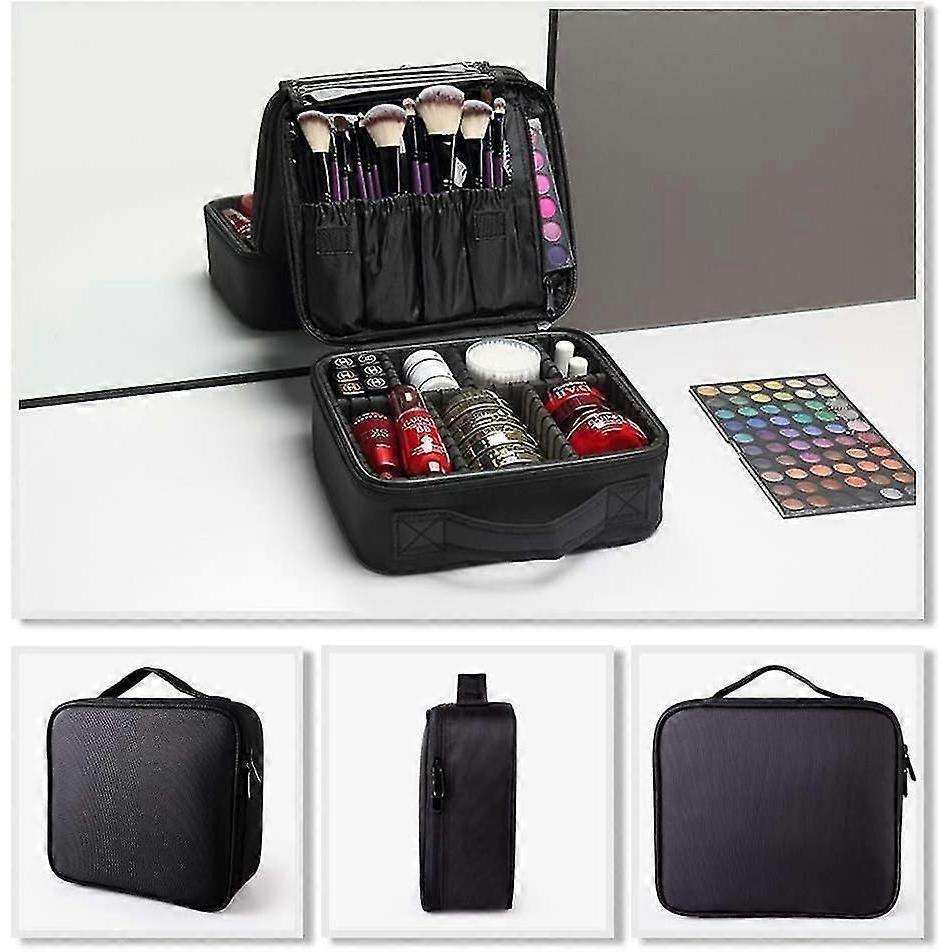 Travel Make-up Bag Large Cosmetic Bags Professional Cosmetic Organiser Case Makeup Artist Train Cases Waterproof Vanity Cases