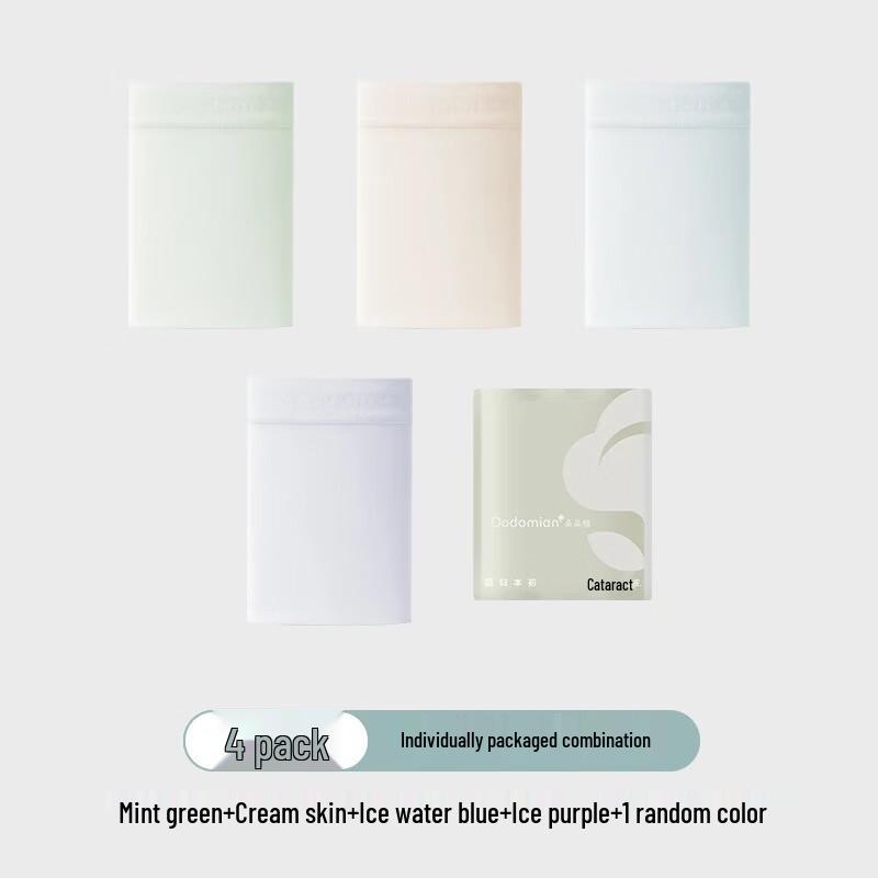 

Duo Duo Mian Women s Antibacterial Seamless Mid-Waist Briefs 5-Pack