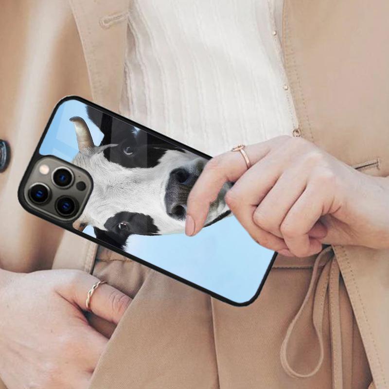 Cow Magnetic Phone Case For APPLE iPhone 17 Air 16 14 13 12 Pro Max 15 Plus Wireless Charge With MagSafe Cover