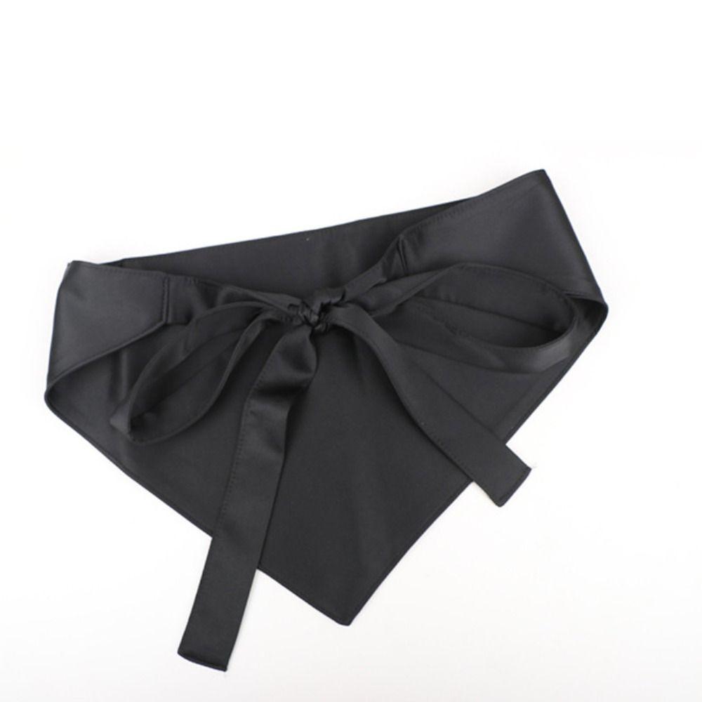 Chinese Style Ethnic Triangular Waistband Embroidered Printing Bohemia Wide Waistband  Female