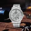 CITIZEN Ecology Drive Collection Solar Movement Stainless Steel Strap Watch 38MM Men's Watches BR0070-54A