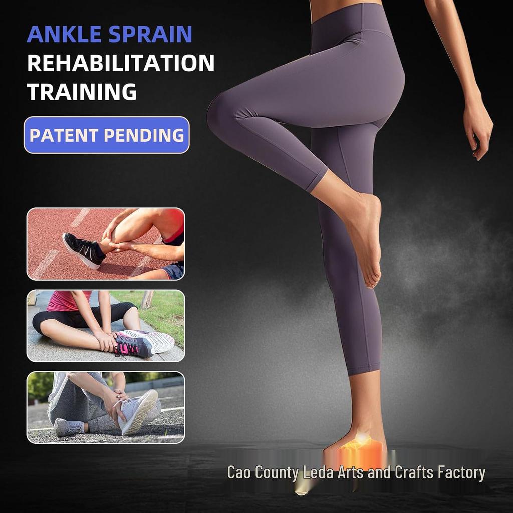 Drewniany trener równowagi na jednej nodze: Deska do baletu i korektor postawy kostki