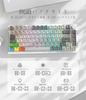 MAMBASNAKE X ATTACK SHARK K85 Rapid Trigger Wired RGB Magnetic Gaming Keyboard Coiled Cable PBT Adjustable TKL Gaming US 82 Gasketed Dedicated Media