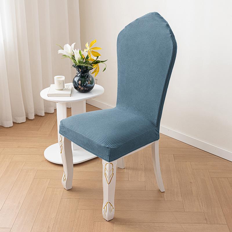 Thickened and High Non-slip Chair Cover American Seat Cover Luxury Dining Table Stool Cover Dust Resist and Wear-resistant All Seasons