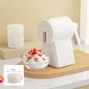 Portable Hand-Cranked Shaved Ice Machine Labor Saving with Ice Box Ice Crusher Plastic Manual Ice Maker Summer Treats