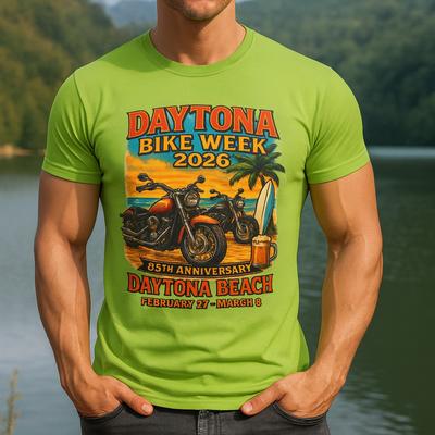 Daytona Bike Week 2026 85. výročí Tričko – Tričko na motocyklový sraz Unisex