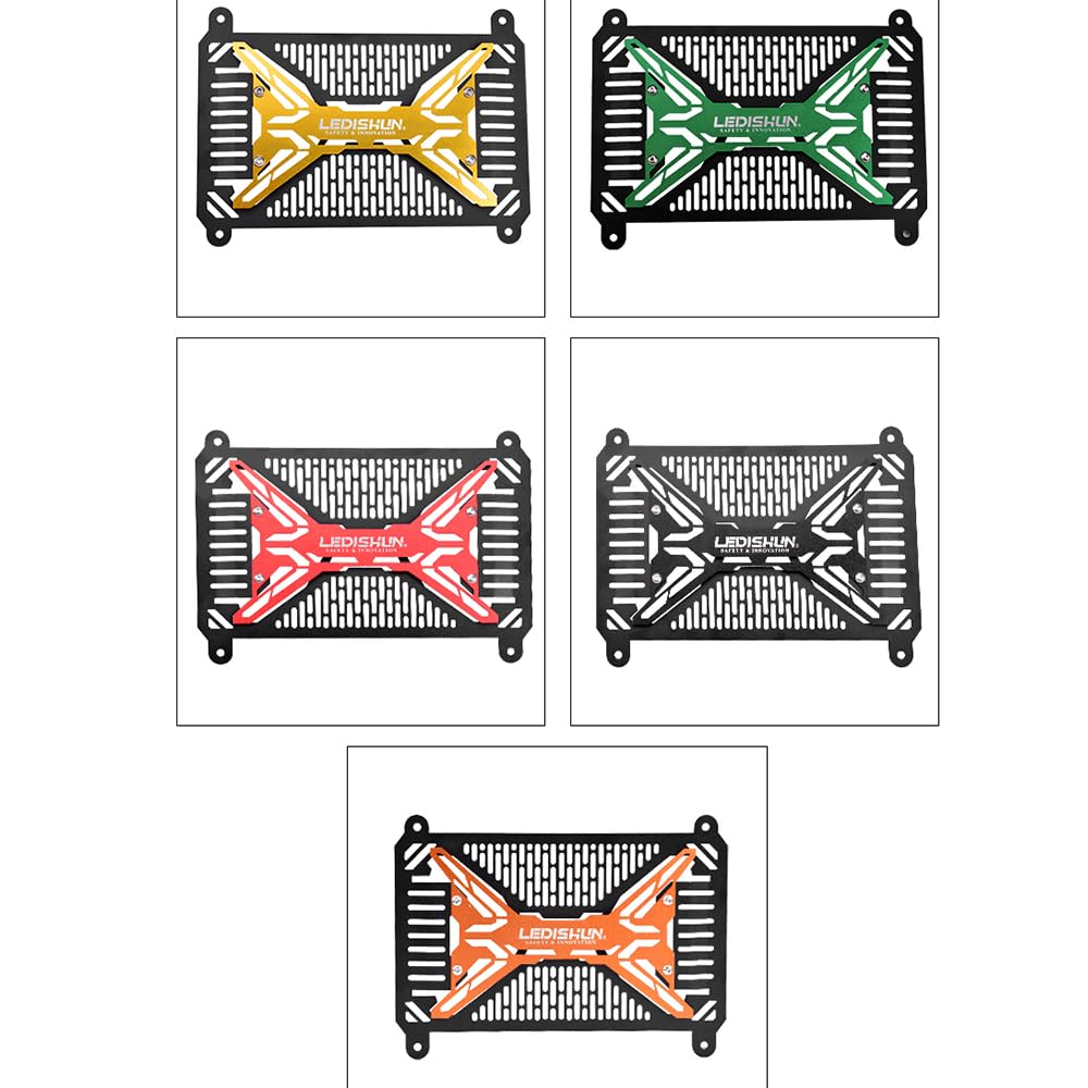 LEDISHUN Radiator Core Protector for Eliminator/SE (24) [8BL-EL400A] (Green)