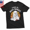 Halloween Funny This Is Boo Sheet T-shirt Boo Tee Shirt Party Tee Cute Ghost Tee