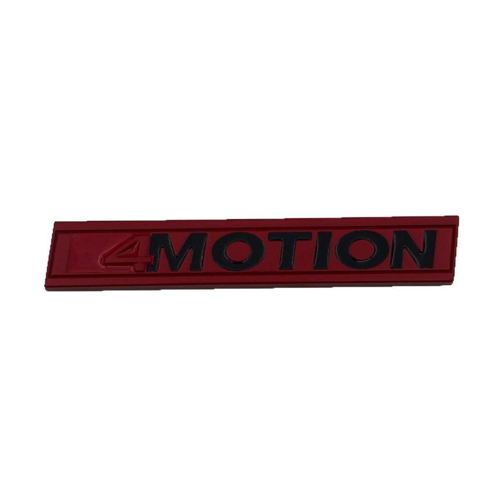 4MOTION Badge & Sticker for Modified Tiguan, Teramont, T-Roc
