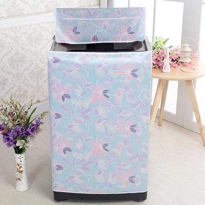 Capa para Máquina de Lavar Roupa de Carregamento Superior Capa Protetora contra Poeira Estampa Capa para Secadora Impermeável Protetor Solar Multifuncional Suprimentos Domésticos para Lavanderia