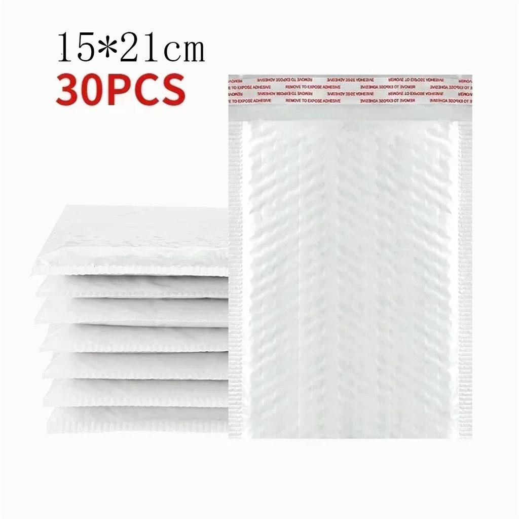 Wholesale White Bubble Envelopes Bag Waterproof Foam Bubble Mailers Shipping Envelope Bags Plastic Self Sealed Packing Pouches