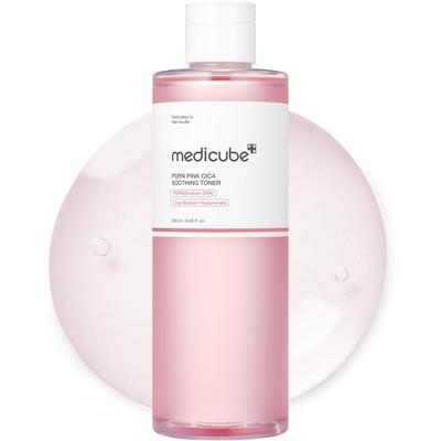 Medikube PDRN Pink Toner Lotion Salmon Injection Low Irritation Firming Wipe-off Moisture Hydration Moist Soft Skin Fluctuating Oily Skincare Korean