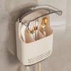 Youqin Wall-Mounted Draining Chopstick Holder with Hooks