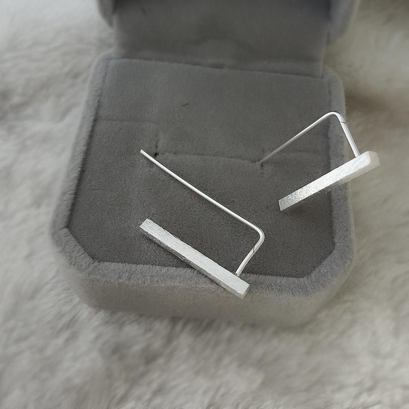 Boucles d'oreilles géométriques unisexes: Style Européen & Américain, Design Punk Simple, Tendance 2023