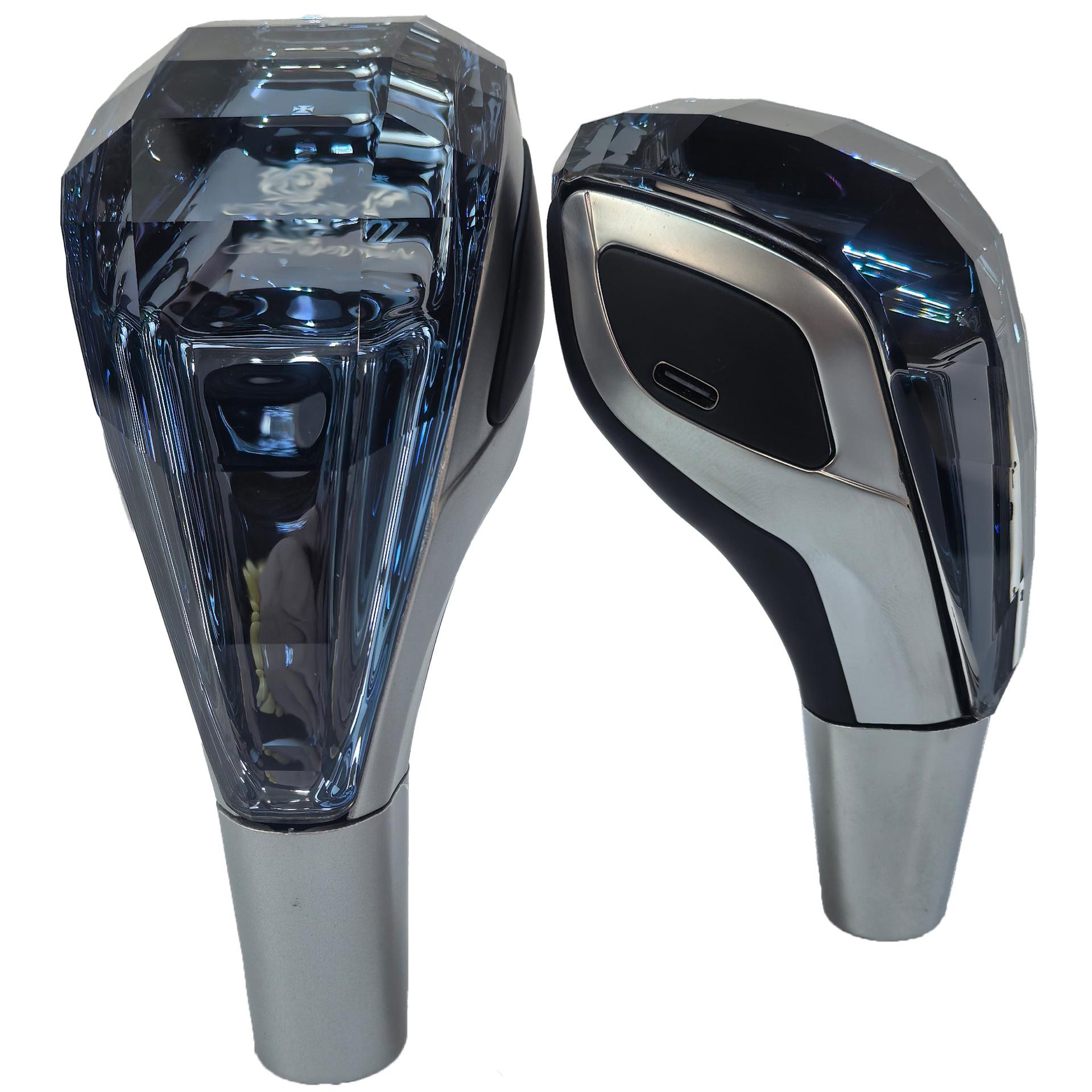 Светодиодная хрустальная ручка переключения передач для автоматических трансмиссий Toyota, Honda, Mitsubishi, Mazda Manual Transmission