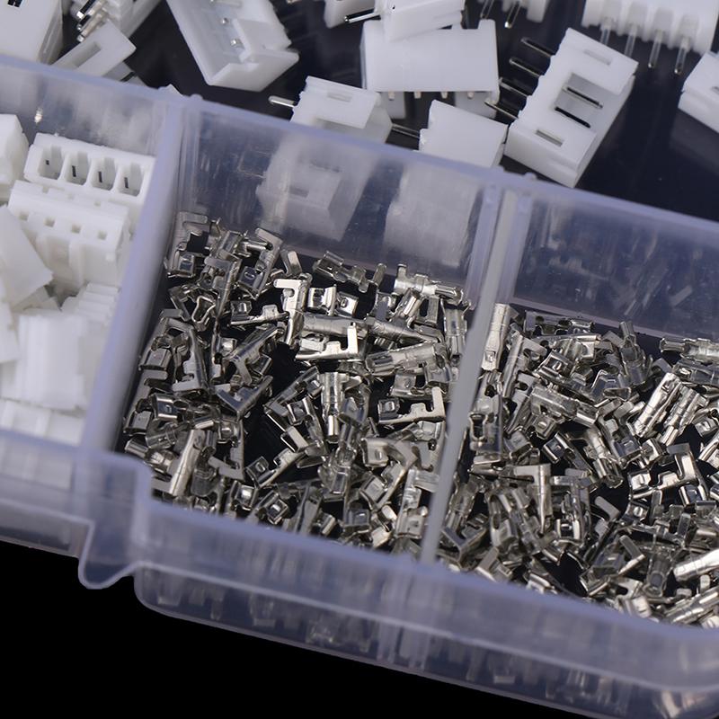 300Pcs Ph2.0 2P 3P 4 Pin 2.0Mm Pitch Terminal Kit Jst Wire Connector Adaptor
