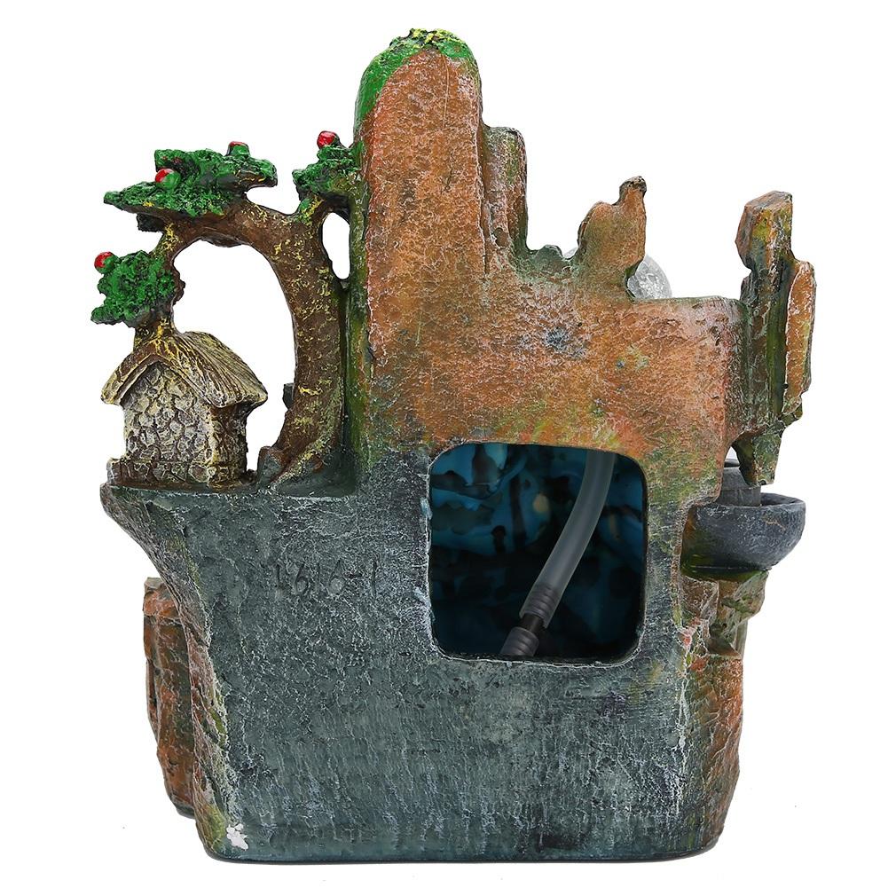 Výrazná stolní vodní fontána Simulace skalnaté krajiny Ornament s atomizačním efektemEU