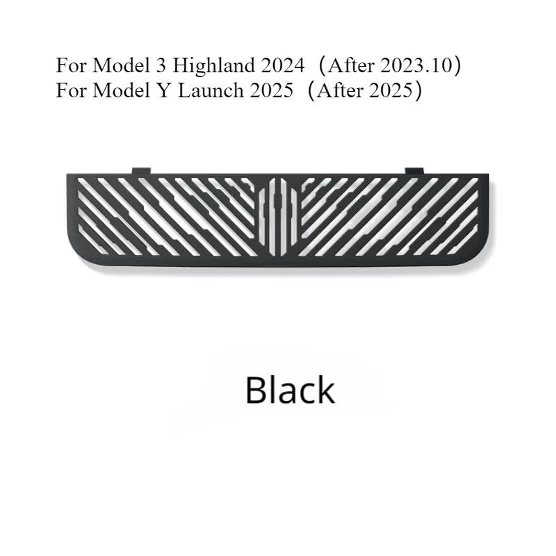 For Tesla Model 3 Highland Model Y Launch 2025 Rear Air Outlet Mask Vent Protective Cover Rear Exhaust Grille Car Accessories