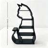 Scene Decoration Cat Mini Display Shelf Cat Shaped Dollhouses Layered Figurine  Dollhouses