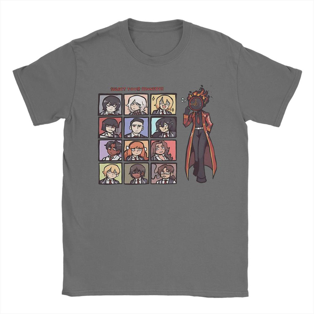 Limbus Company Video game New Arrival T Shirts for Unisex Women Cotton Tee Shirt Clothing