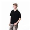 DREAM MADE Men's American Retro Faux Two-Piece Polo T-Shirt