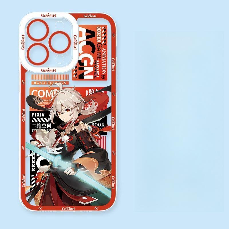 

Мультяшный Чехол Genshin Impact Furina Прозрачный для Motorola Moto G22 G30 G52 G32 G73 G72 G71 G53 G60S G9 Play Plus EDGE 40 PRO MOTO G71 5G