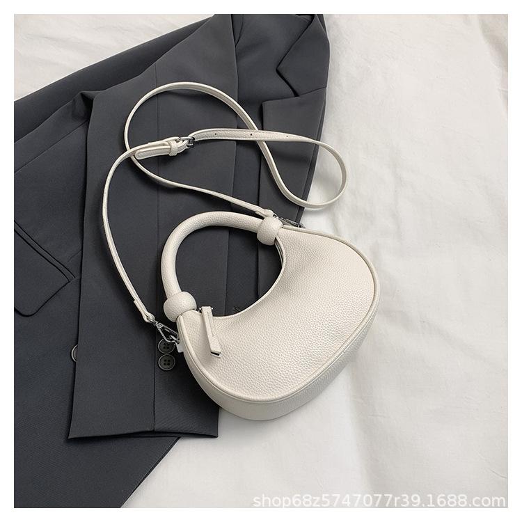 2025 new niche design light luxury bag women's Sen Meng trendy fashion sense underarm bag shoulder messenger bag