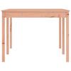 Garden Table 203.5 x 100 x 76 cm Solid Douglas Fir Wood