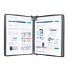 Wall Reference Organizer with 5 Easy-Loading Pocket for Workshop