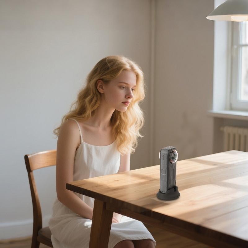 Stable Silicone Desktop Base Holder For X5/X4 Action Cameras Mount Base With NonSlip Design And Upright Positioning