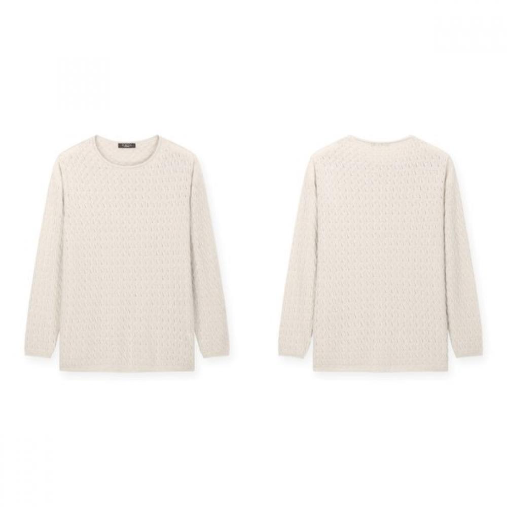Furina Scottish Cashmere 100 Airlight Sweater Model