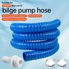 Bilge Pump Hose 1-1/8 Inch Dia Bilge Pump Installation Kit  PVC Hose 2 Stainless Steel Clamps And Thru-Hull Fitting