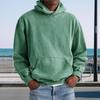 Men Hooded Pullover With Pocket Long Sleeve Fleece Sweatshirt Workout Tops Fall Fashion Hoodie