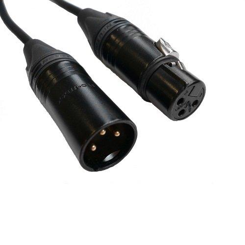 CANARE XLR Microphone Cable EC03-B Noitric Connector 3m Black