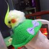 Yousheng Parrot Recovery Collar Small Medium Birds Soft Breathable Neck Sleeve Lovebirds Hamsters Chickens Ducks Adjustable Fastener Tape Bird Collar