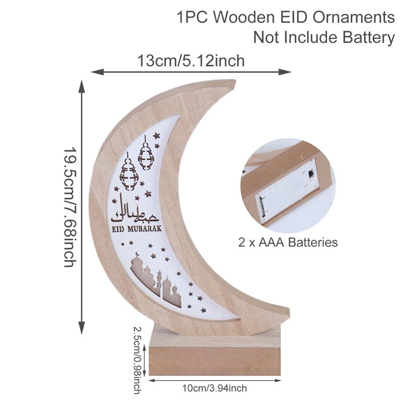 EID Mubarak Light Pendant Ramadan Decorations For Home Islamic Muslim Party Decor EID Mubarak Gift Abaya AL Adha Kareem