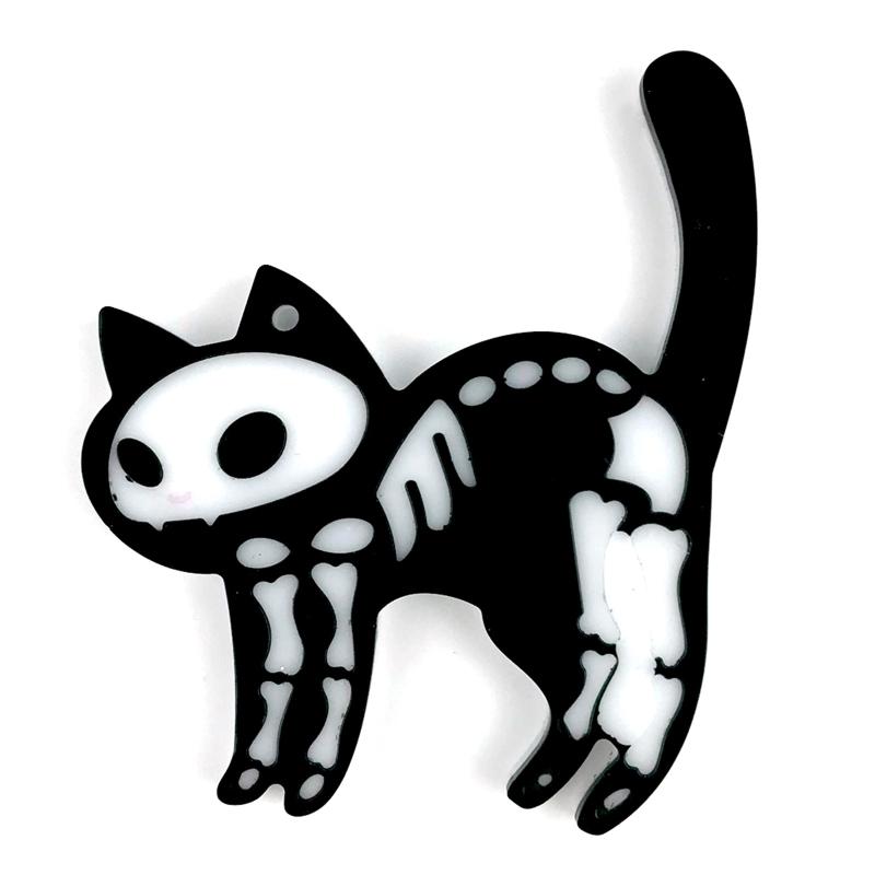 Shiny Glossy Five Syles Kitten Ornaments Silicone Epoxy Resin Mold DIY Keychain Pendant Jewelry for Valentine Gift