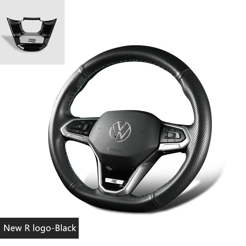For VW Volkswagen Jetta MK5 Golf Car Steering Wheel Emblem Sticker Decals for Volkswagen VW Golf 8 MK8 Magotan CC Tayron X Touar