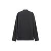 Armani Exchange Sustainable Series Solid Color Single-Breasted Casual Loose Long Sleeve Shirt Men shirts Black 6RZC10-ZNRNZ-1200