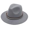 Foreign Trade Retro Top Hat Pentagram Jazz Hat Men'S And Women'S Felt Hat European And American Style Hat Woolen Hat Wool