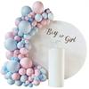 Balloon Chain 12 Inch Macaron Pink Blue Latex Balloon Boys and Girls Party Decoration Set Sex Balloon
