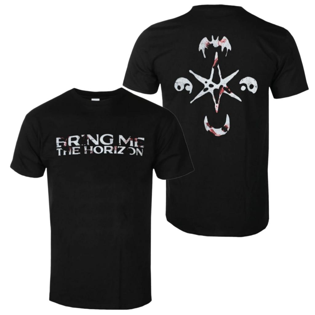 Bring Me The Horizon Zombie Eye Printed TShirt Rock Metal Style Band TShirt Suitable For Both Unisex And Unisex