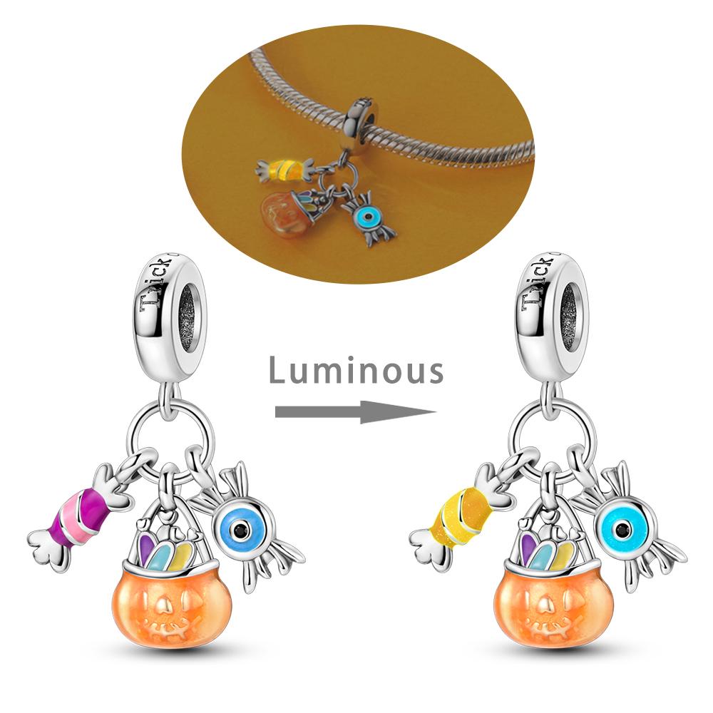 Copper Charms Colorful Pendants Beads Fit Original Bangle Charm Bracelet Diy Making Fashion Woman Jewelry