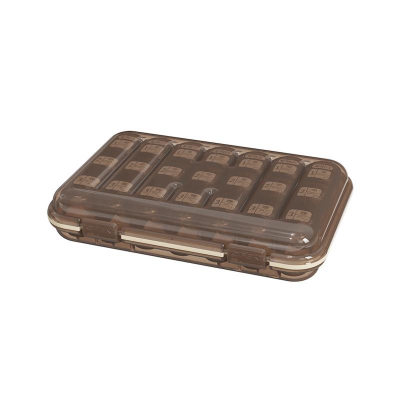 Portable Medicine Packaging Box, Compartmentalized Storage Box, Food-grade Medicine Compartment Box, Medicine Storage Box