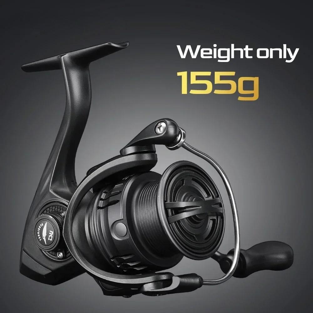 New Long Throw Waterdrop Wheel 155g UltraLight Spinning Fishing Squid Trout Reel FRERE C2000S 2500S 3000M Carbon Body Shallow Spool Casting Versatile