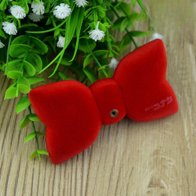 Anime Detective Conan Voice Changer Red Bowknot Portable Funny Cartoon Peripheral Voice Changer Model Children Birthday Gift Toy