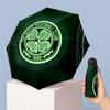 Celtic FC Mini 5 Fold Pocket Umbrella Compact Lightweight Anti UV Rain Sun Protection Umbrella Portable Travel Umbrella