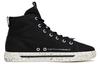 Women's Sneakers SNOOPY x Anta Canvas High top Skateboard Shoes Women's Black