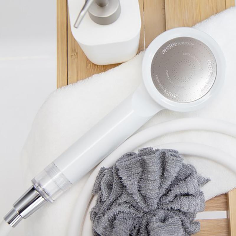 atojet Signature Filter Shower Head Set – with Filters, White, Korean